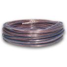 Cabo Som Fio Paralelo 20m 20 Metros 1,5mm Cristal Azul 100% Cobre 2x14AWG