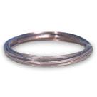 Cabo Som Fio Paralelo 5m 5 Metros 1,5mm Cristal Azul 100% Cobre 2x14AWG