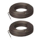 Cabo Subterraneo Dois Rolos de 50m Cada Zebu 6mm 1310X2
