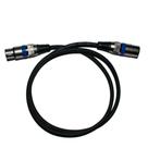 Cabo tebera xlr femea x xlr macho 3 metros