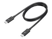 Cabo Thunderbolt 4 Lenovo Passivo 0,7 m Preto