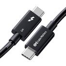 Cabo Thunderbolt 5 Matters, certificado Intel, 0,3 m, preto