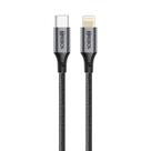 Cabo Tipo-C Compatível para iPhone iOS Hrebos Premium Midnight 27W 3 Metros CB-464I Carregamento Rápido