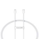 Cabo Tipo C para Tipo C Baseus Superior Series 2 Fast Charging Data Cable 100W 1m Branco Cabo Tipo C para Tipo C Baseus Superior Series 2 Fast Charging Data Cable 100W 1m Branco