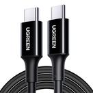 Cabo Tipo C para Tipo C Ugreen, 100W, 1m, Preto - UG-80371