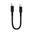Cabo Tipo C Para USB C De 30cm PD 60W Para Carregamento Rápido Para iPhone 15, Xiaomi, Samsung,