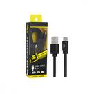 Cabo Tipo Mobile Usb/Macho 5Gb 1,2M Preto