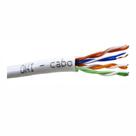 Cabo tipo UTP Branco para Alarme de Segurança Eletrônica Cat 5E - DNI 8x50 UTP BR