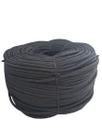 Cabo Trançado Monofilamento 08mm Preto Pesca Rolo Com 8kg