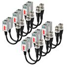 Cabo transceptor de vídeo Balun CCTV VIMVIP 6 pares (12 unidades)