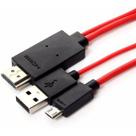 Cabo transmissor de imagem HDMI MHL para Samsung Galaxy S3 S4 Não