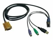 Cabo TRIPP LITE P778-010 USB PS/2 Combo 3 m