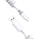 Cabo Turbo Carregador Espiral Mola Celular 3.1A Lightning - INOVA