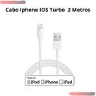 Cabo Turbo Carregador P/ lightning Ipad Ios Brindado Forte com 2M Cor é Preto Cabo Turbo Carregador P/ lightning Ipad Ios Brindado Forte com 2M Cor é Preto