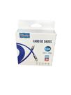 Cabo turbo celular typec para type c 3A 1,5m carregador branco