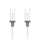 Cabo Turbo First White Tipo C - 100W 2 Metro Hrebos CB-353C
