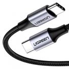 Cabo Turbo PD Ugreen, Duplo Tipo C, 60W, Fast Charge, 2m - UG-50152 Cabo Turbo PD Ugreen, Duplo Tipo C, 60W, Fast Charge, 2m - UG-50152