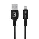 Cabo Turbo USB Para Lightning 1 Metro Preto Hrebos HS-42