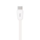 Cabo Type C Para Type C 30W 1 Metro Flat OEX CE207 Branco