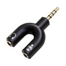 Cabo U Adaptador P3 X P2 Fone Microfone Lapela No Celular
