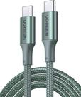 Cabo UGREEN USB-C PD 100W 5A/20V (2 metros) Tipo c compatível Galaxy S24 Ultra S24+ S23 S22 S21 FE