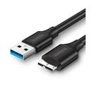 Cabo Ugreen Usb Micro Usb 3.0, 50cm, Us130 Preto