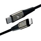 Cabo Ultra Stronger Type-C MFI 2m preto