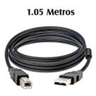 Cabo USB 1.05 Metros AM-BM Alta Performance para Impressoras