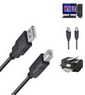 Cabo USB 2.0 Impressora Universal 1,8m conectores reforçados