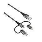 Cabo USB 3 em 1 Extra Forte Keyla - Trust T23572