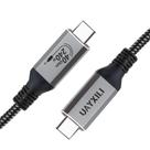 Cabo USB 4 UAYXILI Thunderbolt 4 240 W Carga rápida 8K 40 Gbps