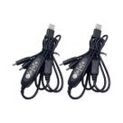 Cabo USB 5V Para DC Para Ventilador De Resfriamento De Roupas De Trabalho Com Controlador De