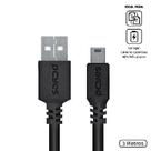 Cabo Usb A 2.0 Para Mini Usb B 2.0 - Preto - 3 Metros - Puanm2-3