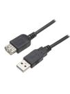 Cabo Usb A Macho Para Usb A Femea 2.0 1,80 Metros