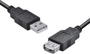 Cabo Usb A Macho X Usb A Fêmea 2.0 - 1.8m Extensor - Uamaf-18 - PC / 10 Cabo Usb A Macho X Usb A Fêmea 2.0 - 1.8m Extensor - Uamaf-18 - PC / 10