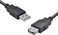 Cabo USB a Macho X USB a Femea 2.0 - 5M Extensor - UAMAF-5