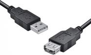 Cabo usb a macho x usb a femea 2.0 - 5m extensor - uamaf-5 Cabo usb a macho x usb a femea 2.0 - 5m extensor - uamaf-5