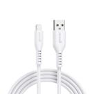 Cabo Usb-A para Lightning MFI em Silicone 1,5m Branco ESLISWT Geonav - 11647