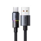 Cabo Usb-A Para Tipo C 1m Turbo Led Rgb Pd 100W 6A Mcdodo