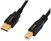Cabo USB-A para USB-B 2.0 de 1,8 m, pacote com 24 Amazon Basics