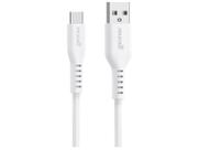 Cabo USB-A para USB-C 2.0 em Silicone 1,5m Branco Geonav - ESC05SWT