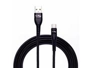 Cabo USB A - USB C Lity 3A Preto 2 Metros (C11)
