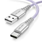 Cabo USB-A x USB-C Fast Charging 3A Colors 2m Uslion