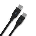 Cabo USB-C 100W 2m Nylon Reforcado ELG TC1002 Preto Cabo USB-C 100W 2m Nylon Reforcado ELG TC1002 Preto
