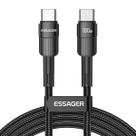 Cabo USB-C 100W PD QC 4.0 Fast Charging 5A Nylon 2m Essager