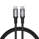 Cabo USB-C 100W PD QC 4.0 Retro Series Nylon 2m Rocoren Cabo USB-C 100W PD QC 4.0 Retro Series Nylon 2m Rocoren
