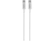 Cabo USB-C - 1,2 metro - Carregamento Rapido - Branco - Intelbras EUCC 12PB