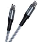 Cabo USB-C 2.0 de Nylon Trançado 1.5m Ucc04 Geonav