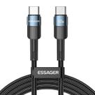 Cabo USB-C 60W PD QC 3.0 Fast Charging 3A Nylon 2m Essager Cabo USB-C 60W PD QC 3.0 Fast Charging 3A Nylon 2m Essager