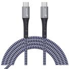 Cabo USB-C com Conector em Alumínio Azul com 2 Metros - UCC05K